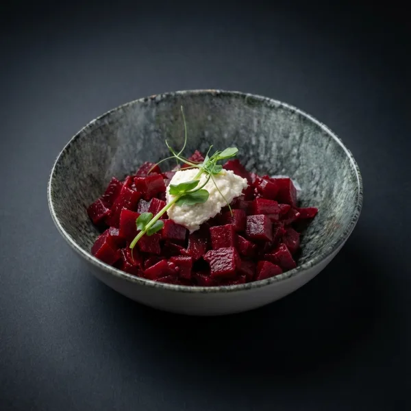 SALATA SFECLA ROSIE CU HREAN