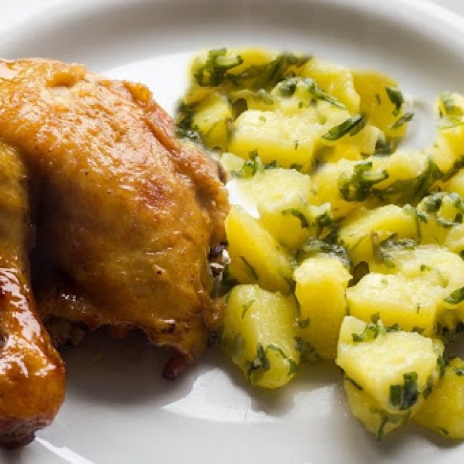  PULPE DE PUI LA GRATAR CU CARTOFI NATURE (350g)