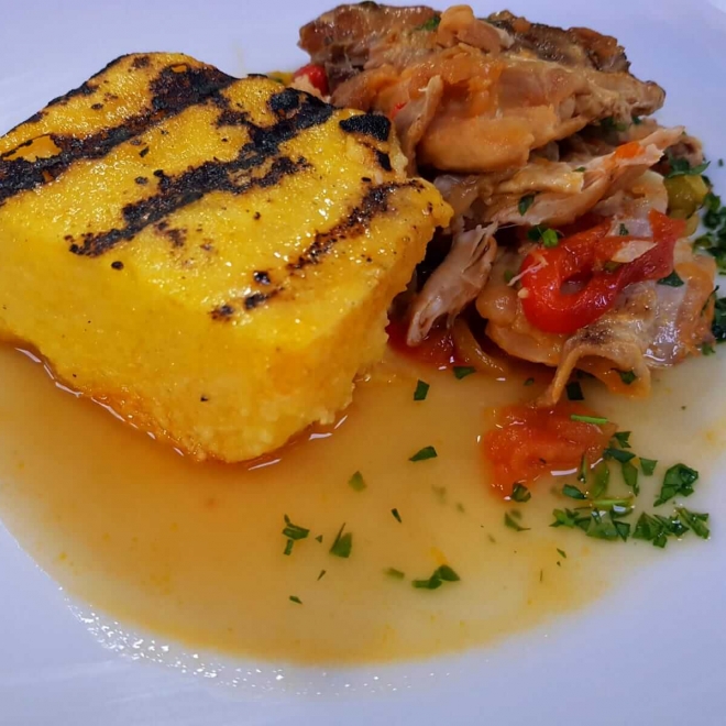  SARAMURA DE PUI CU MAMALIGUTA (400g)